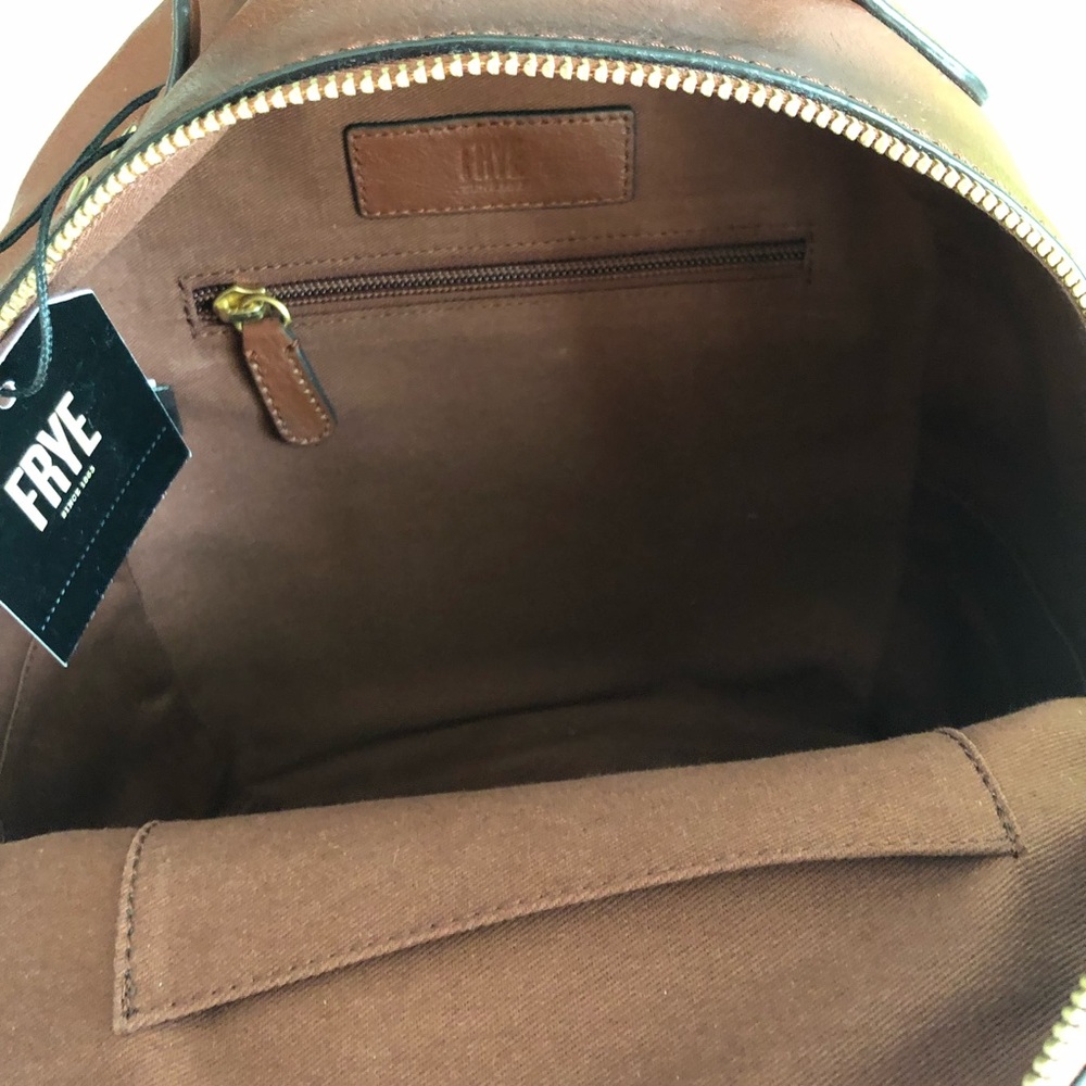 Sold Frye Olivia Mini Backpack - Cognac - Picture 7 of 8